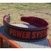 Пояс для тяжелой атлетики Power System PS-3830 Beast кожаный Black/Red L