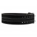 Пояс для пауэрлифтинга Power System PS-3800 PowerLifting кожаный Black M