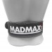 Пояс для тяжелой атлетики MadMax MFB-244 Sandwich кожаный Black M
