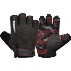 Рукавички для фітнесу RDX T2 Half Red L