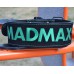 Пояс для тяжелой атлетики MadMax MFB-301 Suede Single Prong кожаный Black/Green L