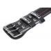 Пояс для тяжелой атлетики Power System PS-3250 Power Basic кожаный Black M