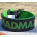 Пояс для тяжелой атлетики MadMax MFB-302 Quick Release Belt кожаный Black/Green M