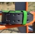 Пояс для тяжелой атлетики MadMax MFB-302 Quick Release Belt кожаный Black/Green XL