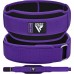 Пояс для важкої атлетики RDX RX5 Double Belt неопреновий Purpel XS