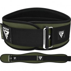 Пояс для тяжелой атлетики RDX RX3 EVA Curve неопреновый Army Green XL