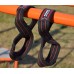 Ламки для тяги (осмерка) Power System PS-3405 Figure 8 Black/Red L/XL