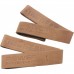 Лямки для тяги кожаные Power System PS-3320 Leather Straps Бежевые