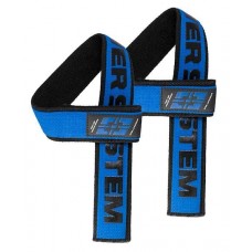 Ламки для тяги Power System PS-3401 Lifting Straps Duplex Black/Blue