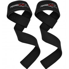 Лямки для тяги PowerPlay 7065 Classic Lifting Gym Straps Черные