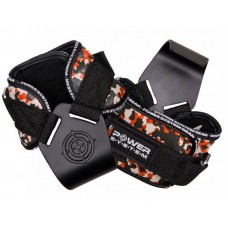Крюки для тяги на запястье Power System PS-3370 Hooks Camo Black/Red L