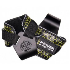Крюки для тяги на запястье Power System PS-3360 Hooks V2 Black/Yellow L
