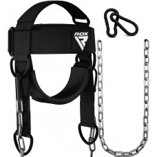 Тяга для шеи RDX H2 Neck Harness Black Plus