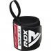 Бинты для запястий (кистовые бинты) RDX GYM WRIST WRAP R11 BLACK/WHITE