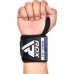 Бинты для запястий (кистовые бинты) RDX GYM WRIST WRAP R11 BLACK/ BLUE