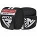 Бинты на колени RDX GYM KNEE WRAP R11 BLACK/WHITE