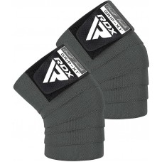 Бинты на колени RDX K1 GYM Knee Wraps Grey