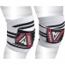 Бинты на колени RDX K1 GYM Knee Wraps White/Black Plus