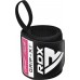 Бинты для запястий (кистовые бинты) RDX GYM WRIST WRAP R11 BLACK/PINK