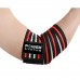 Бинты на локоть Power System PS-3600 Elbow Wraps Red/Black(пара)