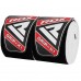 Бинты на колени RDX K1 GYM Knee Wraps White/Black Plus