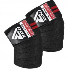 Бинты на колени RDX GYM KNEE WRAP R11 BLACK/RED