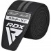 Бинты на колени RDX KR11 GYM Knee Wrap Black/Grey