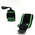 Кистовые бинты MadMax MFA-298 Wrist Wraps 18" Black/Green (пара)
