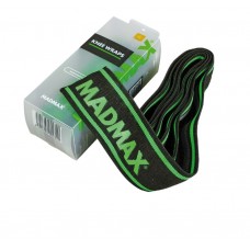 Бинты на колени MadMax MFA-299 Non slide & slip knee wraps 2.0m Black/Green