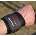 Кистовые бинты PowerPlay 3081 Gym WristT Wraps Черно-Красные