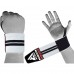Бинты для запястий (кистовые бинты) RDX W2 Gym Wrist Wraps BLACK/WHITE PLUS