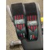 Кистовые бинты PowerPlay 3081 Gym WristT Wraps Черно-Красные