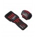 Кистовые бинты PowerPlay 3081 Gym WristT Wraps Черно-Красные