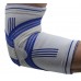 Налокітник Power System PS-6007 Elbow Support Pro White/Blue (1шт.) S/M