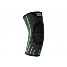 Компрессионный налокотник MadMax MFA-283 3D Compressive elbow support Dark grey/Neon green (1шт.) M