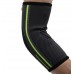 Компрессионный налокотник MadMax MFA-283 3D Compressive elbow support Dark grey/Neon green (1шт.) M