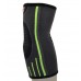 Компрессионный налокотник MadMax MFA-283 3D Compressive elbow support Dark grey/Neon green (1шт.) M