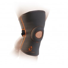 Наколенник MadMax MFA-297 Knee Support with Patella Stabilizer Dark Grey/Orange M