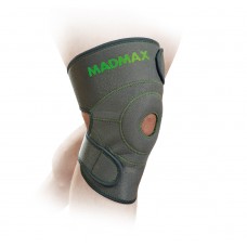 Наколенник MadMax MFA-295 Zahoprene Universal Knee Support Dark Grey/Green (1шт.)
