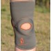 Наколенник MadMax MFA-297 Knee Support with Patella Stabilizer Dark Grey/Orange M
