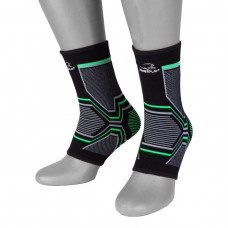 Бандажи на голеностоп PowerPlay 4100 Черные (пара) L/XL