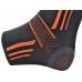 Бандажі на гомілкостоп Power System PS-6022 Ankle Support Evo Black/Orange (2шт.) L