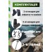 Палки для скандинавской ходьбы PowerPlay 9105 Sisu Black/Gold 80-135 см (пара)