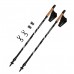 Палки для скандинавской ходьбы PowerPlay 9104 Lykke Black/White 80-135 см (пара)