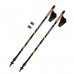 Палки для скандинавской ходьбы PowerPlay 9104 Lykke 80-135 см Black/Green (пара)