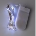 Гирлянда светодиодная на батарейках GarlandoPro 30LED 3м медный провод гирлянды роса Белый