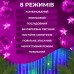 Гирлянда штора светодиодная GarlandoPro 160LED 8 линий 1,5х1,5 м гирлянда на штору