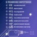 Гирлянда светодиодная штора GarlandoPro звезда и луна 108LED 3х0,9 м гирлянда звезда Белый