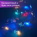 Гирлянда светодиодная на батарейках GarlandoPro 50LED 5м медный провод гирлянды роса