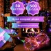 Гирлянда Роса Капля 50 метров 500 LED лампочек светодиодная гирлянда в катушке медный провод 8 функций + пульт